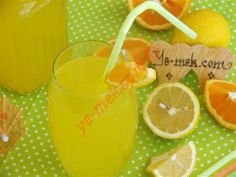 Limonata portakallı nasıl yapılır